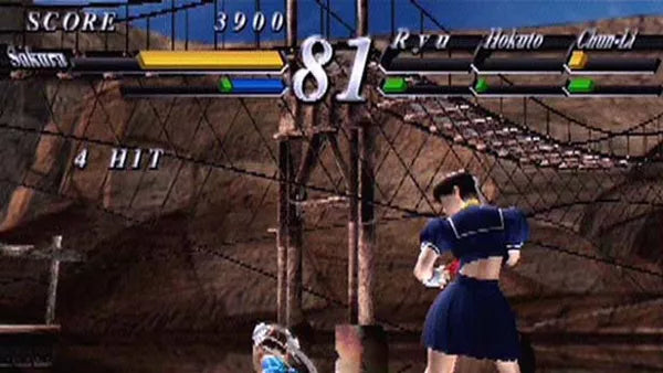 Street Fighter EX3 - PS2 spill - Retrospillkongen