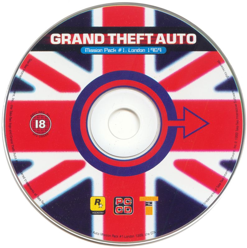 Grand Theft Auto Mission Pack #1: London 1969 - PS1 spill - Retrospillkongen