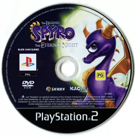 The Legend of Spyro: The Eternal Night - PS2 spill - Retrospillkongen