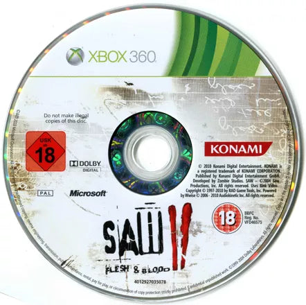 Saw II: Flesh & Blood - Xbox 360 spill - Retrospillkongen