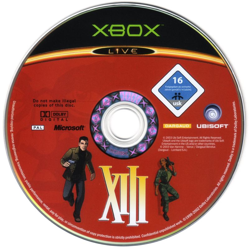 XIII - Xbox spill