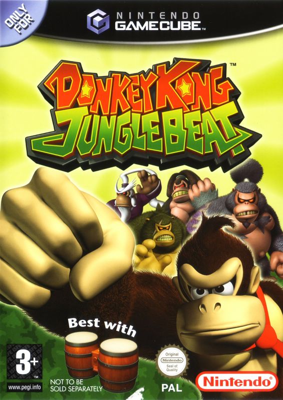 Donkey Kong: Jungle Beat - Gamecube spill - Retrospillkongen