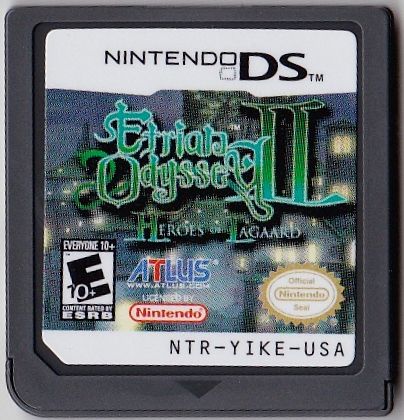 Etrian Odyssey II: Heroes of Lagaard - Nintendo DS (NTSC - Regionfri) - Retrospillkongen