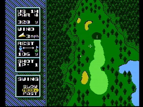 NES Open Tournament Golf - NES spill (I eske) - Retrospillkongen