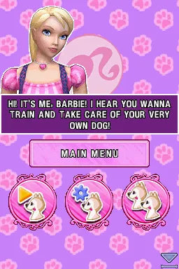 Barbie: Groom and Glam Pups - Nintendo DS spill - Retrospillkongen