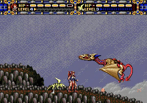Alisia Dragoon - SEGA Mega Drive spill - Retrospillkongen