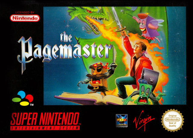The Pagemaster - SNES spill - Retrospillkongen