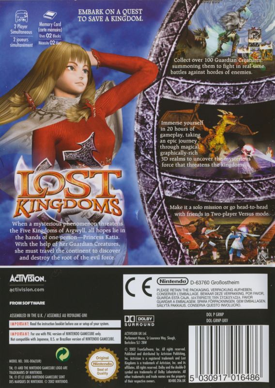 Lost Kingdoms - Gamecube spill - Retrospillkongen