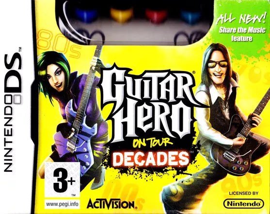 Guitar Hero On Tour: Decades - Nintendo DS spill - Retrospillkongen
