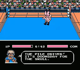 Tecmo World Wrestling - NES spill