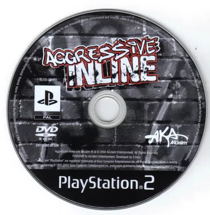 Aggressive Inline Featuring Taïg Khris - PS2 spill - Retrospillkongen