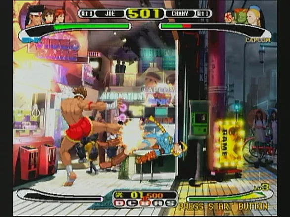 Capcom vs. SNK 2: Millionaire Fighting 2001 - Xbox spill