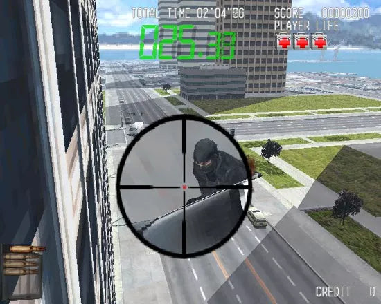 Silent Scope - PS2 spill - Retrospillkongen