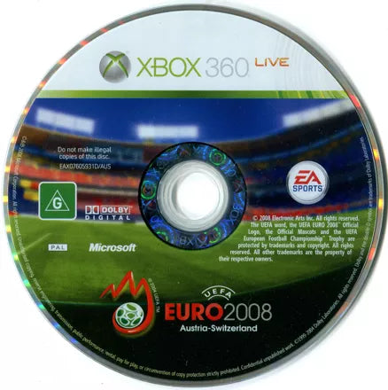 UEFA Euro 2008 - Xbox 360 spill - Retrospillkongen