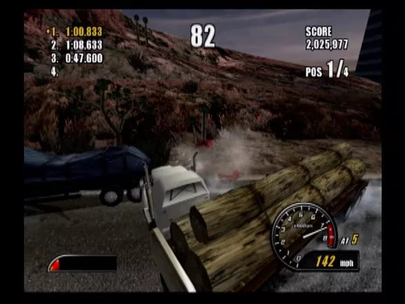 Burnout 2: Point of Impact - PS2 spill