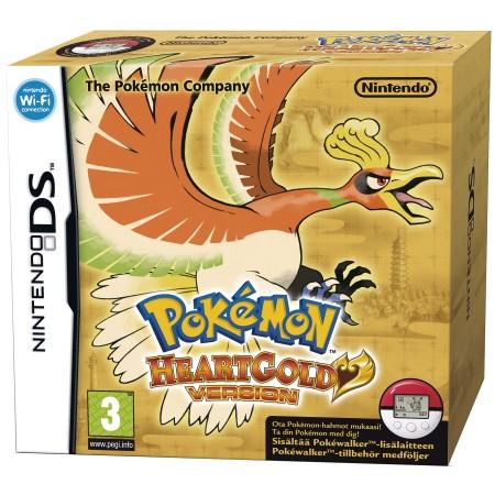 Pokémon HeartGold Version (Komplett m/pokewalker)  - Nintendo DS spill