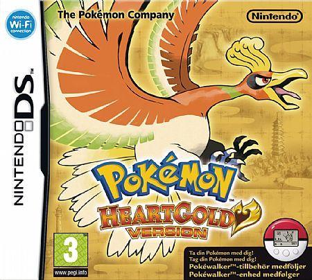 Pokémon HeartGold Version (Komplett m/pokewalker)  - Nintendo DS spill - Retrospillkongen