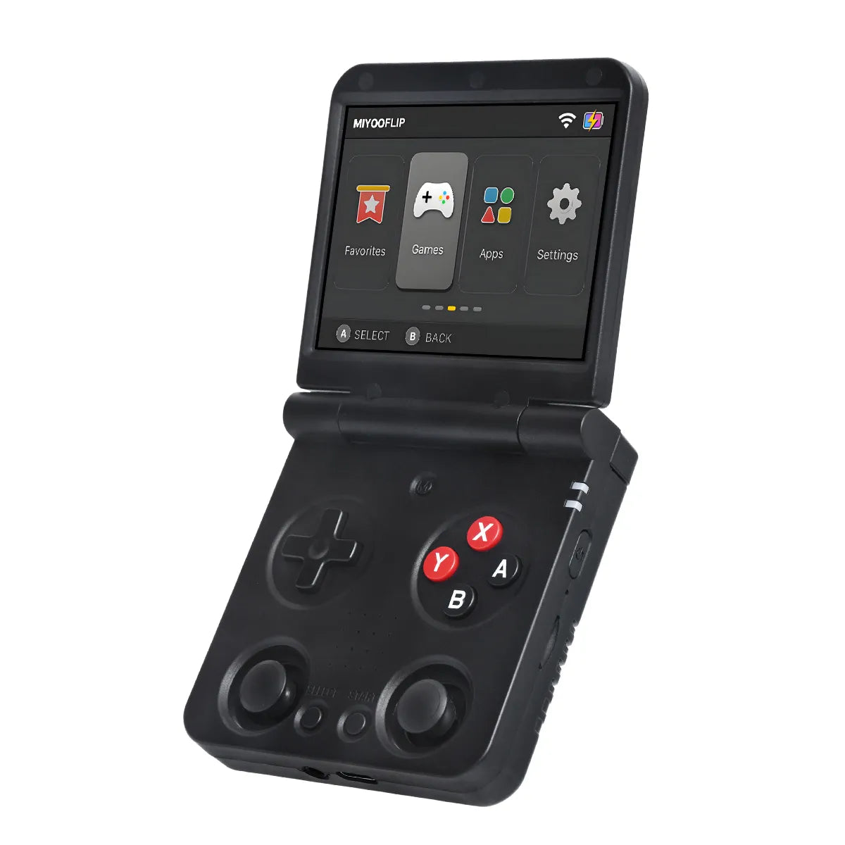 Miyoo Flip V2: 10.000+ Spill, Retro Håndholdt Spill Konsoll - Retrospillkongen