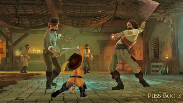 DreamWorks Puss In Boots - Xbox 360 spill - Retrospillkongen
