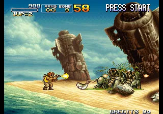 Metal Slug 3 - PS2 spill