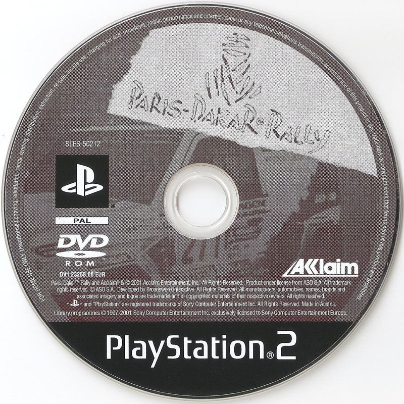 Paris-Dakar Rally - PS2 spill