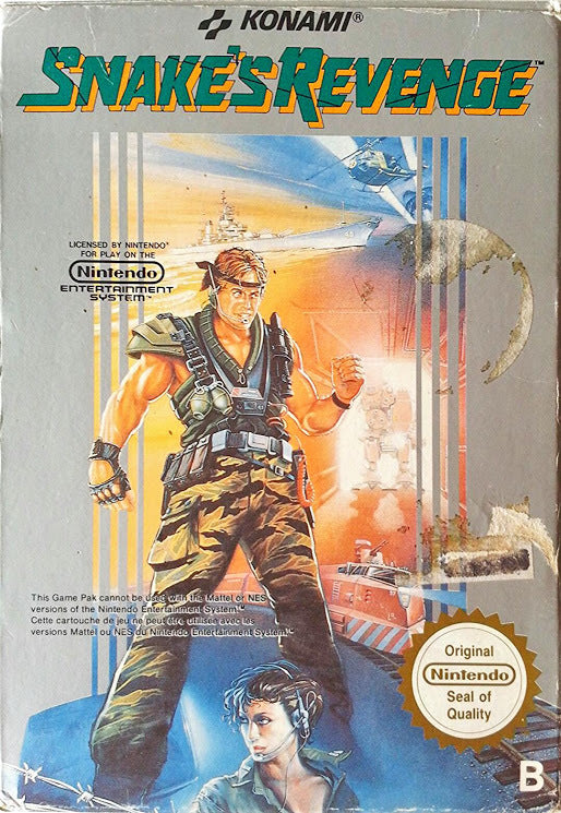 Snake's Revenge - NES spill - Retrospillkongen