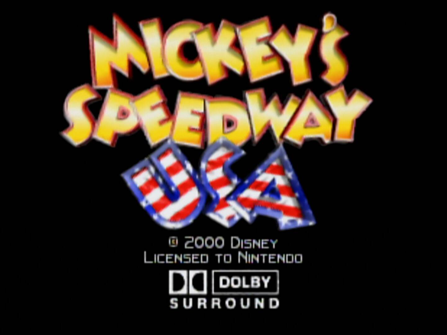 Mickey's Speedway USA - N64 spill - Retrospillkongen