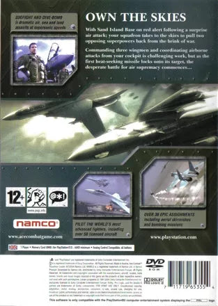 Ace Combat: Squadron Leader - PS2 Spill