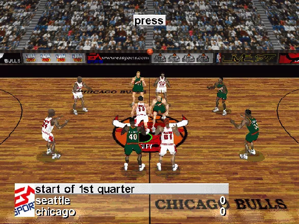 NBA Live 97 - PS1 Spill - Retrospillkongen