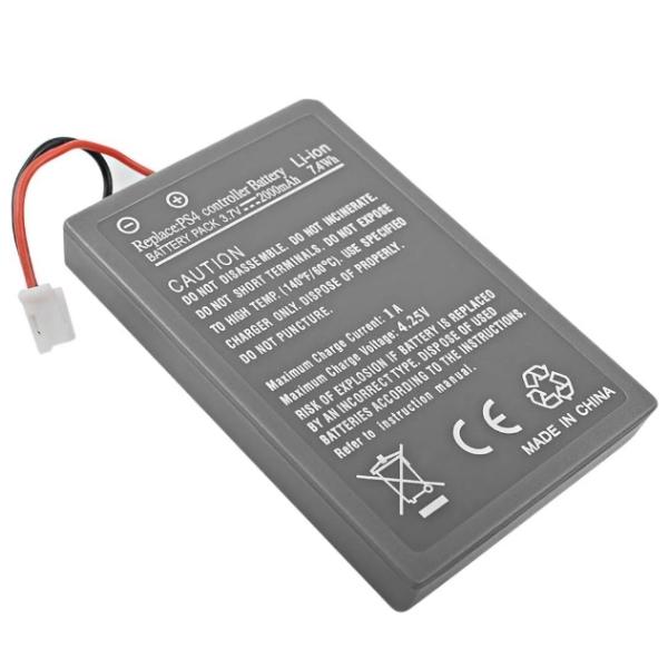 3.7V, 2000mAh Li-ion Batteri Pakke for Sony PS4 Kontroller - Retrospillkongen