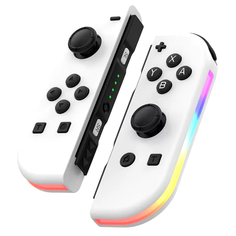 Trådløs JoyPad kontrollere med RGB lys for Nintendo Switch