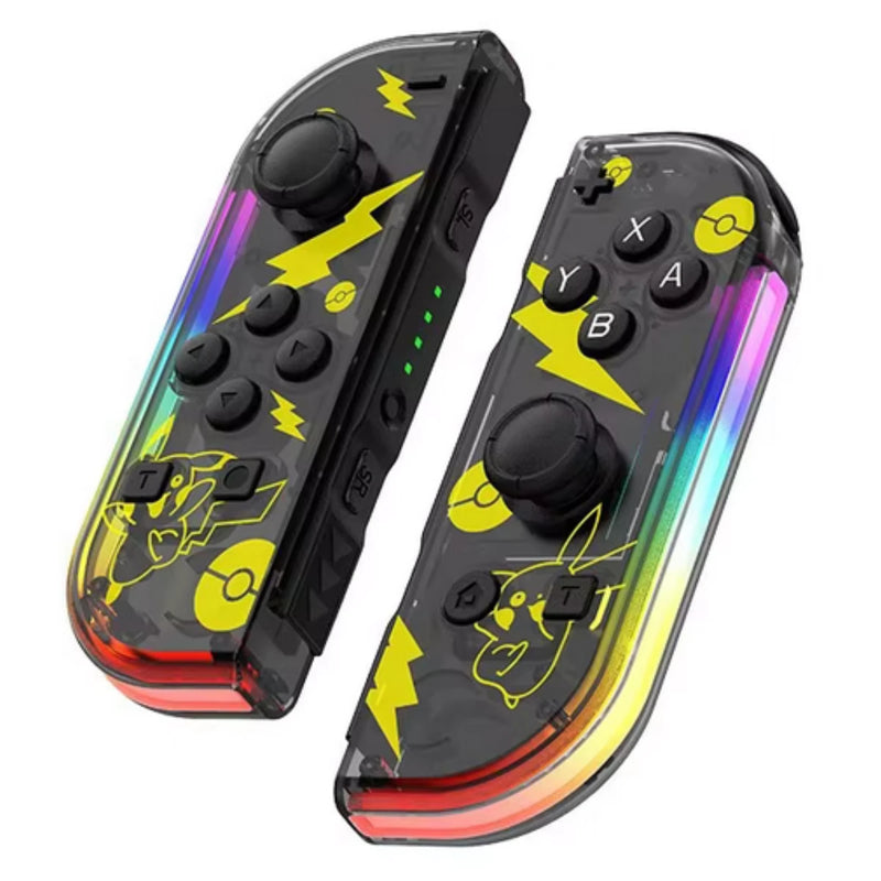 Trådløs JoyPad kontrollere med RGB lys for Nintendo Switch