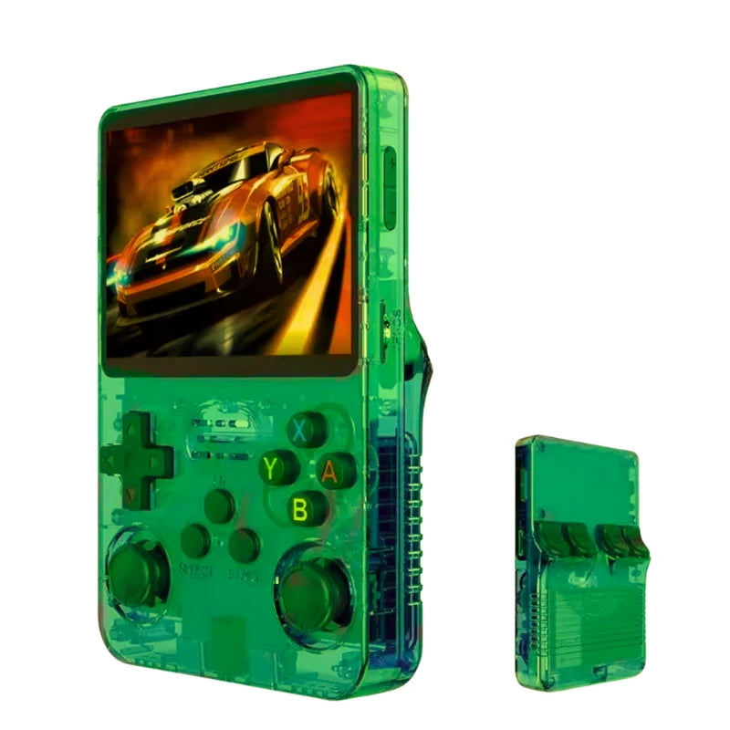 R36HD Retrokonsoll, Open Source, 64GB, med 20.000+ spill - Retrospillkongen