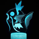 RGB LED-lamper med Pokémon Motiv