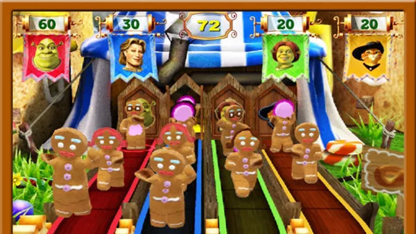 Shrek's Carnival Craze Party Games - PS2 Spill