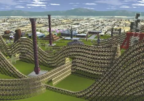 Renovert Rollercoaster World - PS2 spill - Retrospillkongen