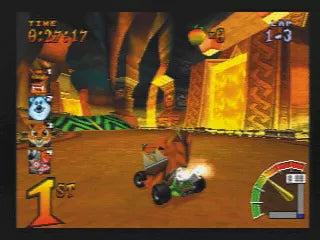 CTR Crash Team Racing - PS1 spill - Retrospillkongen