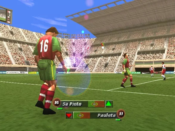 Ronaldo V-Football - PS1 Spill - Retrospillkongen
