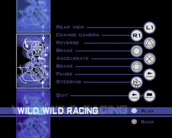 Wild Wild Racing - PS2 Spill