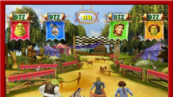 Shrek's Carnival Craze Party Games - PS2 Spill