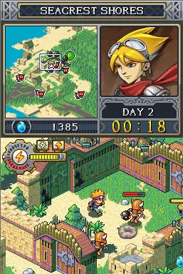 Lock's Quest - Nintendo DS spill - Retrospillkongen