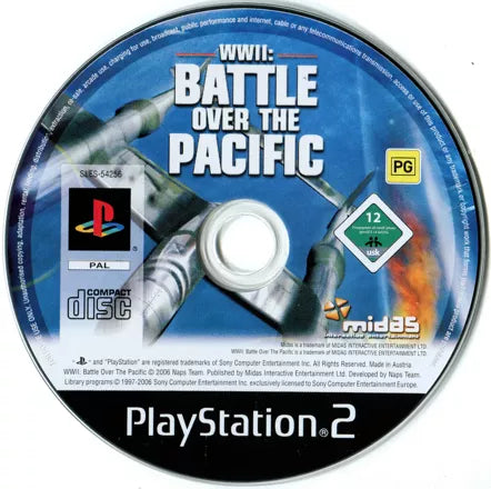 WWII: Battle Over the Pacific - PS2 Spill - Retrospillkongen