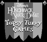 Disney's The Hunchback of Notre Dame - Gameboy spill