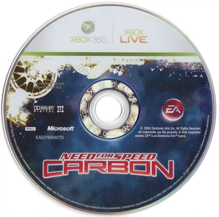 Need for Speed: Carbon - Xbox 360 spill