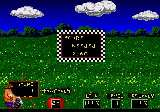 Menacer 6-Game Cartridge - SEGA Mega Drive spill