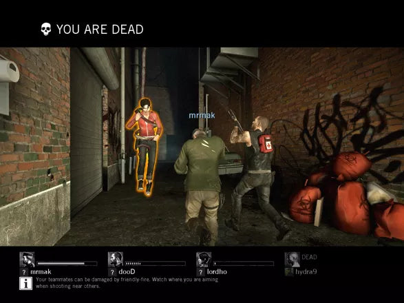 Left 4 Dead - Xbox 360 spill