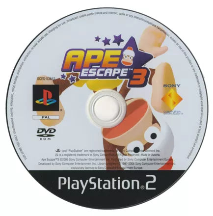 Ape Escape 3 - PS2 spill - Retrospillkongen