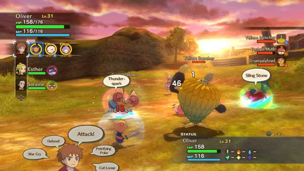 Ni no Kuni: Wrath of the White Witch - PS3 spill (Forseglet) - Retrospillkongen