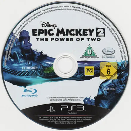 Disney Epic Mickey 2: The Power of Two - PS3 spill - Retrospillkongen