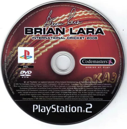 Brian Lara International Cricket 2005 - PS2 Spill - Retrospillkongen